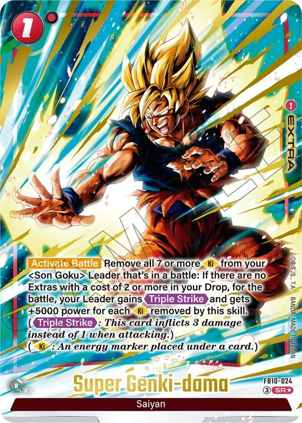 Image for Super Genki-dama (Alternate Art) (FB10-024) (Cross Force) (FB10) - Dragon Ball Super: Fusion World