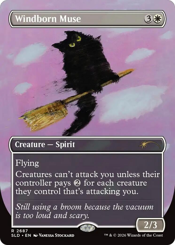 Image for Windborn Muse (2687) (Secret Lair Drop Series) (SLD) - Magic: The Gathering