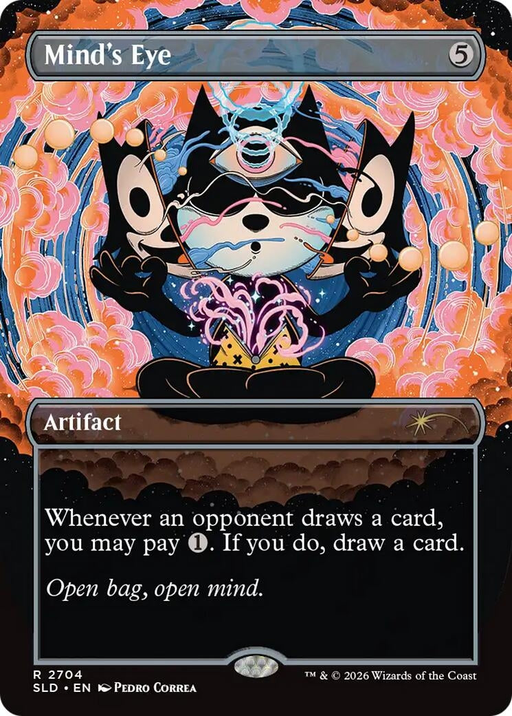 Image for Mind's Eye (2704) (Secret Lair Drop Series) (SLD) - Magic: The Gathering