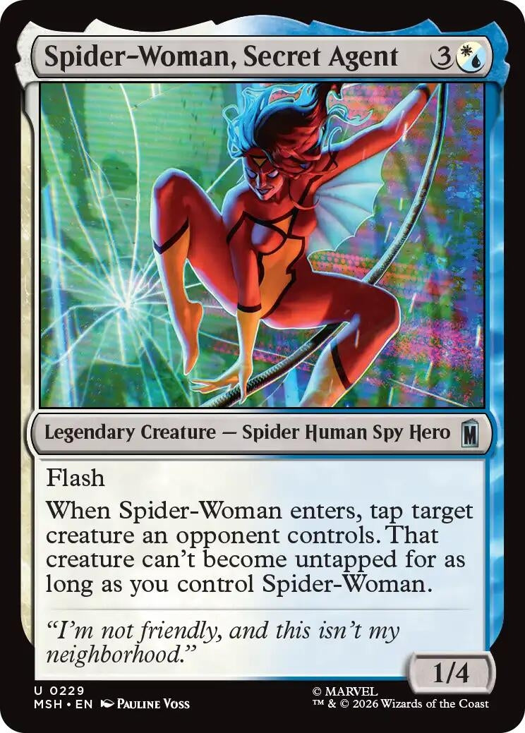 Image for Spider-Woman, Secret Agent (229) (Marvel Super Heroes) - Magic: The Gathering