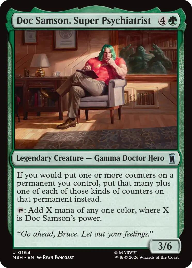 Image for Doc Samson, Super Psychiatrist (164) (Marvel Super Heroes) - Magic: The Gathering