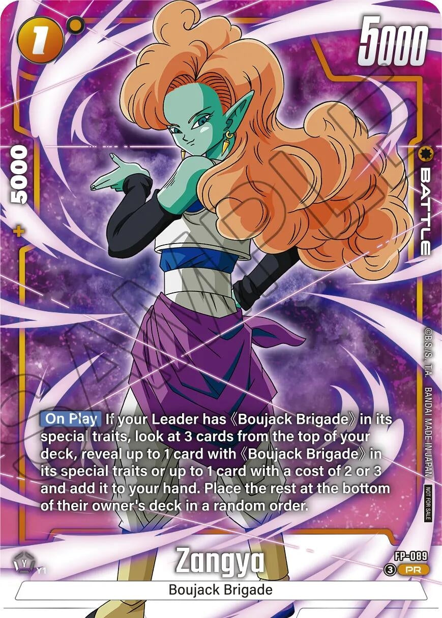 Image for Zangya - FP-089 (Tournament Pack 11) (FP-089) (Tournament and Championship Promos) (DBSFW_TPR) - Dragon Ball Super: Fusion World