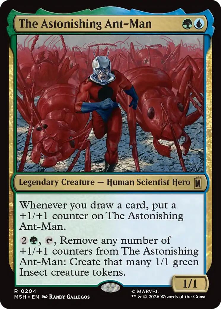 Image for The Astonishing Ant-Man (204) (Marvel Super Heroes) - Magic: The Gathering