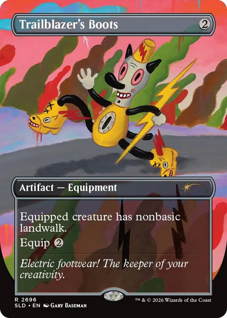 Image for Trailblazer's Boots (2696) (Secret Lair Drop Series) (SLD) - Magic: The Gathering