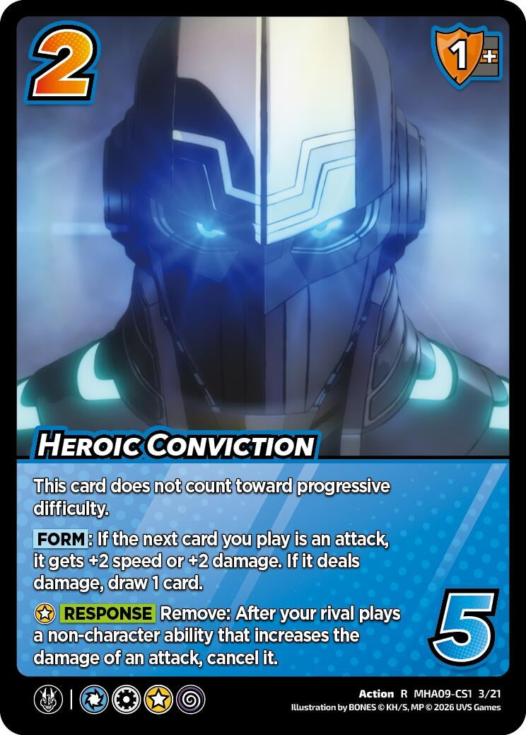 Image for Heroic Conviction (MHA09-CS1 3/21) (Challenger Series: My Hero Academia - Final Battle) - UniVersus