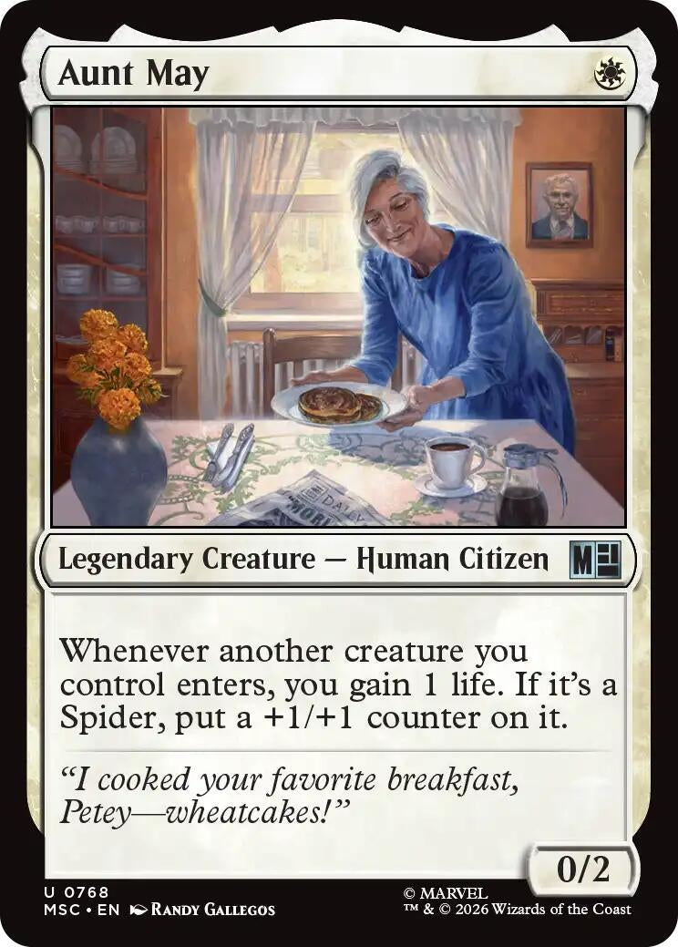 Image for Aunt May (768) (Commander: Marvel Super Heroes) - Magic: The Gathering