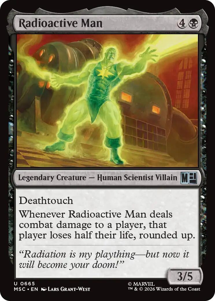 Image for Radioactive Man (665) (Commander: Marvel Super Heroes) - Magic: The Gathering