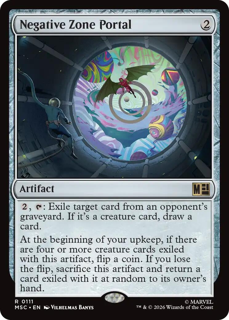 Image for Negative Zone Portal (111) (Commander: Marvel Super Heroes) - Magic: The Gathering