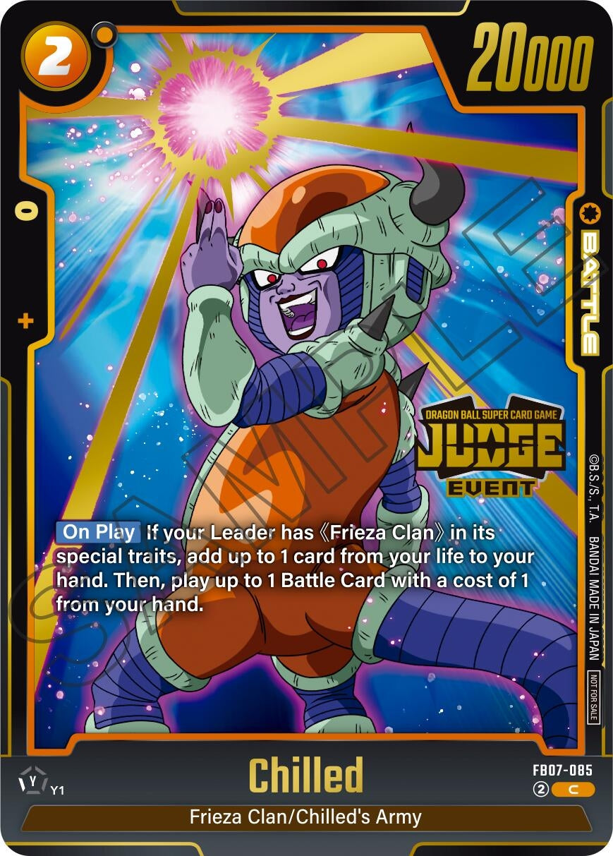 Image for Chilled (Judge Pack (Event Judge) 05) (FB07-085) (Tournament and Championship Promos) (DBSFW_TPR) - Dragon Ball Super: Fusion World
