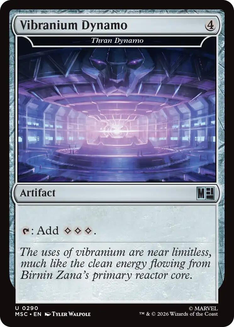 Image for Vibranium Dynamo - Thran Dynamo (290) (Commander: Marvel Super Heroes) - Magic: The Gathering