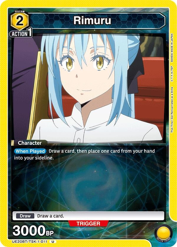Image for Rimuru (011) (UE20BT/TSK-1-011) (UE20BT: That Time I Got Reincarnated as a Slime) - Union Arena