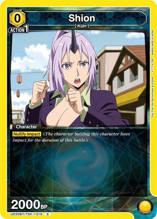 Image for Shion (015) (UE20BT/TSK-1-015) (UE20BT: That Time I Got Reincarnated as a Slime) - Union Arena