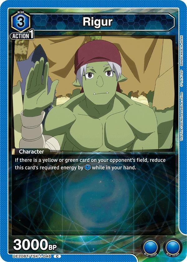 Image for Rigur (UE20BT/TSK-1-048) (UE20BT: That Time I Got Reincarnated as a Slime) - Union Arena