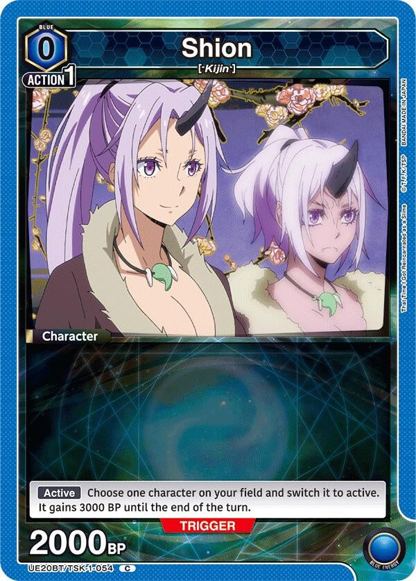 Image for Shion (054) (UE20BT/TSK-1-054) (UE20BT: That Time I Got Reincarnated as a Slime) - Union Arena