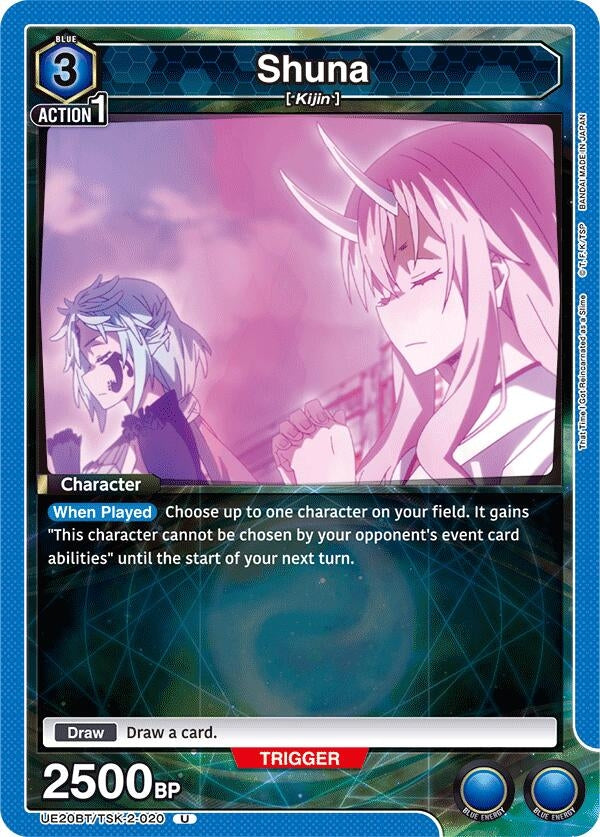 Image for Shuna (020) (UE20BT/TSK-2-020) (UE20BT: That Time I Got Reincarnated as a Slime) - Union Arena