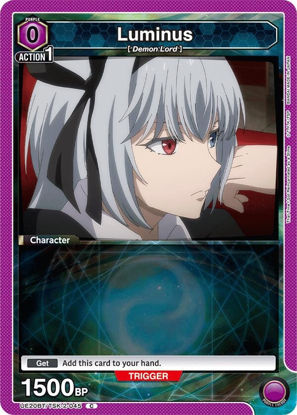 Image for Luminus (045) (UE20BT/TSK-2-045) (UE20BT: That Time I Got Reincarnated as a Slime) - Union Arena