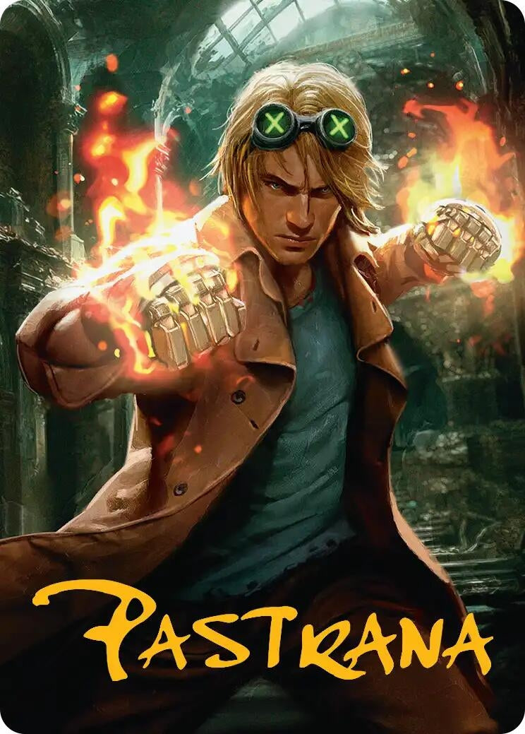Image for Chase Stein, Runaway Art Card (Gold-Stamped Signature) (43) (Art Series: Marvel Super Heroes) - Magic: The Gathering