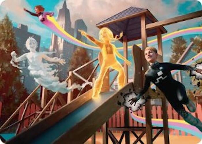 Image for Power Pack Art Card (37) (Art Series: Marvel Super Heroes) - Magic: The Gathering