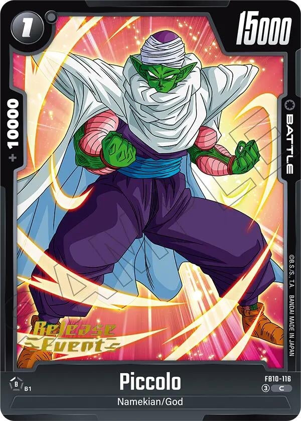 Image for Piccolo - FB10-116 (FB10-116) (Cross Force Release Event Cards) (FB10_PR) - Dragon Ball Super: Fusion World