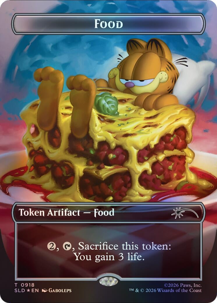 Image for Food Token (0918) (918) (Secret Lair Drop Series) (SLD) - Magic: The Gathering