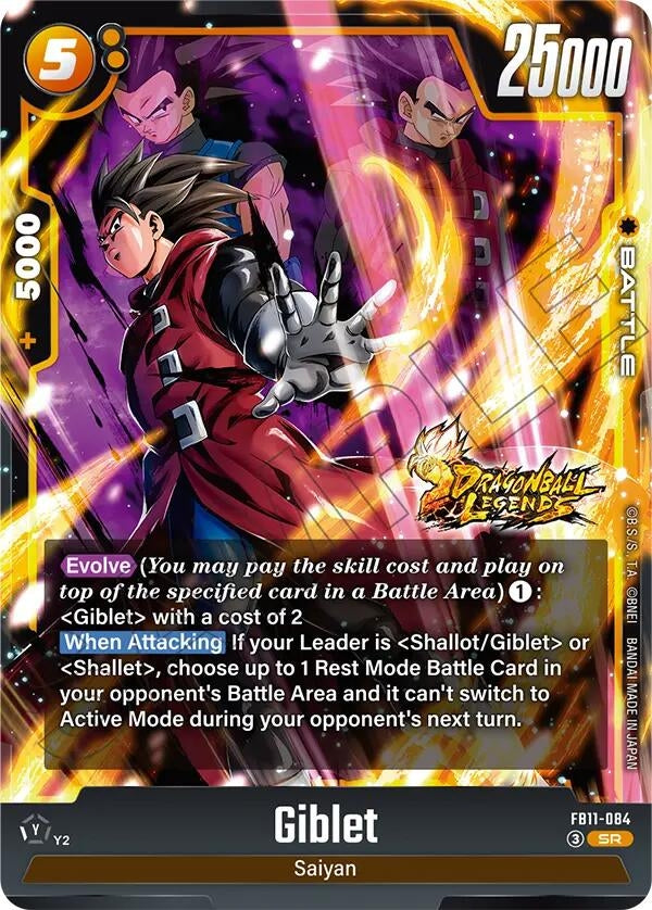 Image for Giblet - FB11-084 (FB11-084) (Brightness of Hope) (FB11) - Dragon Ball Super: Fusion World