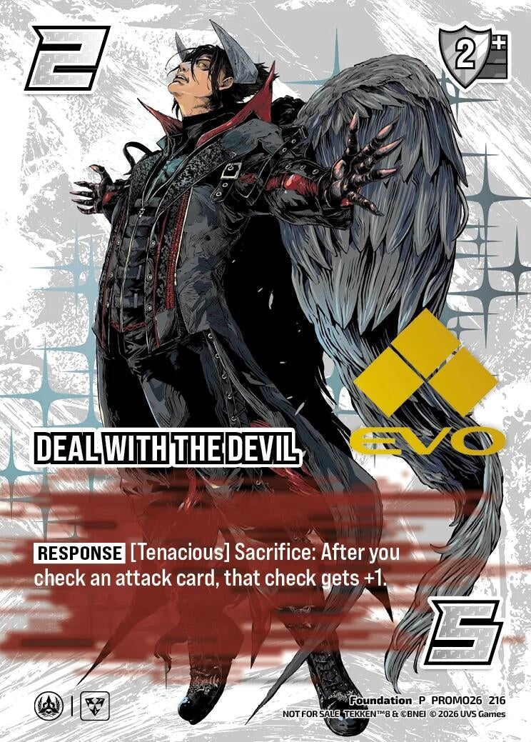 Image for Deal With The Devil (PROMO26 216) (UniVersus Promos) (UVSP) - UniVersus