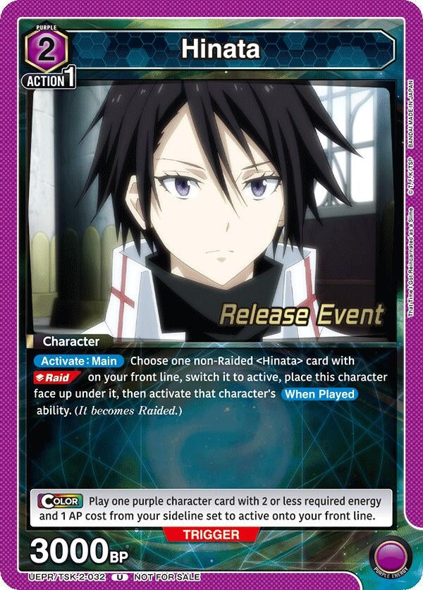 Image for Hinata (UEPR/TSK-2-032) (UE20BT: That Time I Got Reincarnated as a Slime Release Event Cards) (UE20BT_RE) - Union Arena