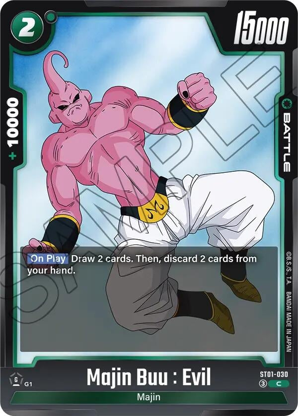 Image for Majin Buu : Evil - ST01-030 (ST01-030) (Story Booster 01) (ST01) - Dragon Ball Super: Fusion World
