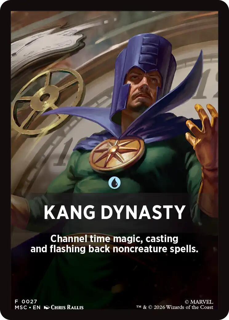 Image for Kang Dynasty Theme Card (27) (Commander: Marvel Super Heroes) (MSC) - Magic: The Gathering