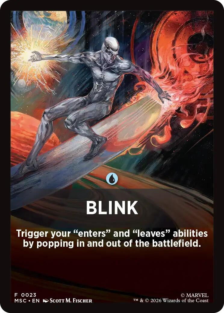 Image for Blink Theme Card (23) (Commander: Marvel Super Heroes) (MSC) - Magic: The Gathering