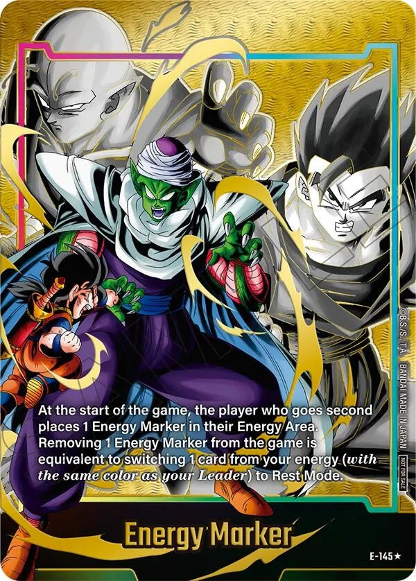 Image for Energy Marker (E-145) (Gold) (E-145) (Fusion World Energy Markers) (DBSFW_EM) - Dragon Ball Super: Fusion World