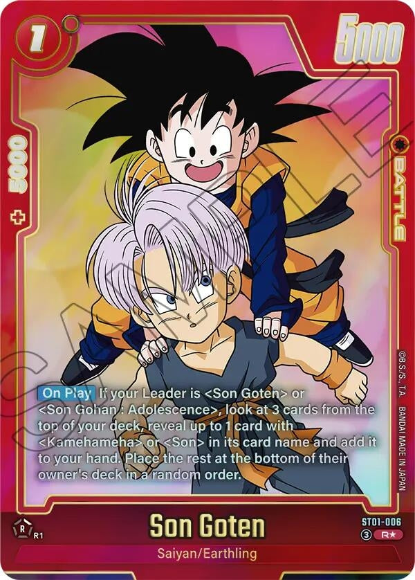 Image for Son Goten - ST01-006 (Alternate Art) (ST01-006) (Story Booster 01) (ST01) - Dragon Ball Super: Fusion World