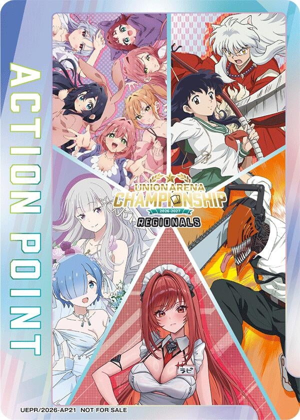 Image for Action Point Card (AP21) (Regionals 26-27) (UEPR/2026-AP21) (Union Arena Promotion Cards) (UEPR) - Union Arena