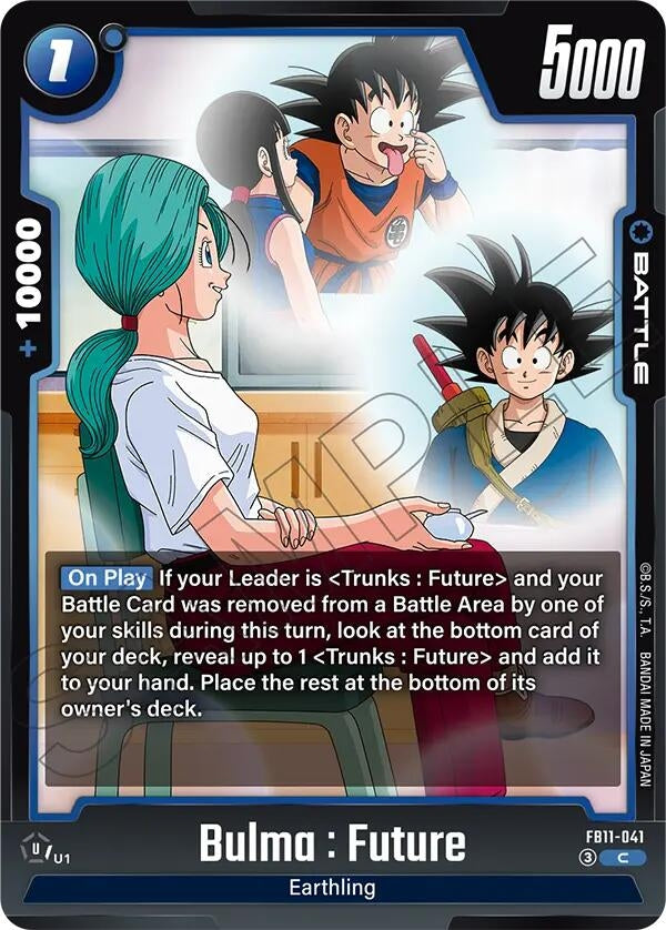 Image for Bulma : Future - FB11-041 (FB11-041) (Brightness of Hope) (FB11) - Dragon Ball Super: Fusion World