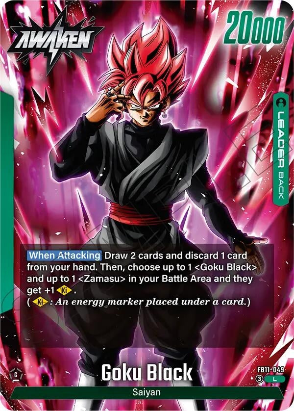 Image for Goku Black - FB11-049 (FB11-049) (Brightness of Hope) (FB11) - Dragon Ball Super: Fusion World