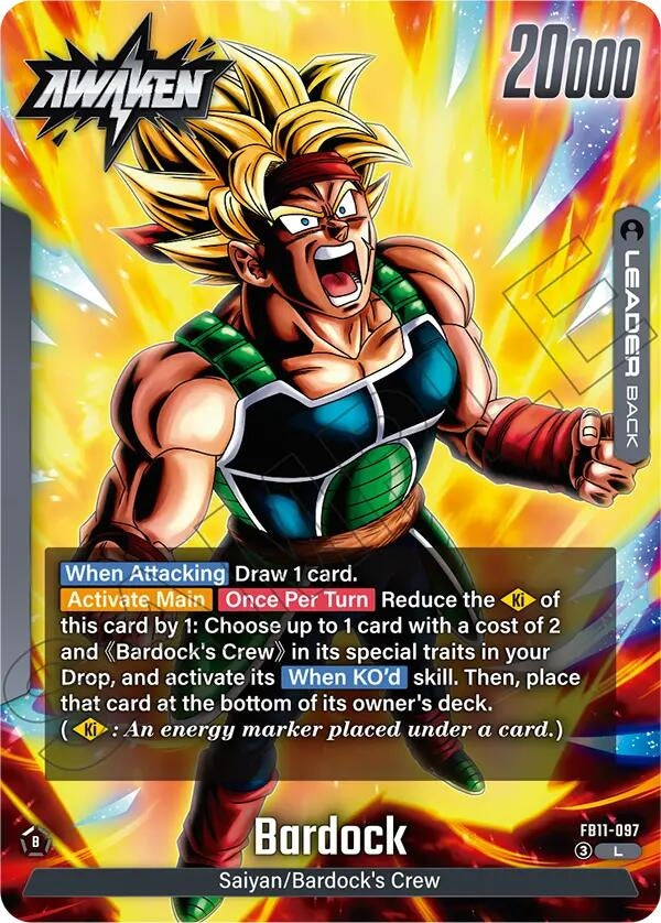 Image for Bardock - FB11-097 (FB11-097) (Brightness of Hope) (FB11) - Dragon Ball Super: Fusion World