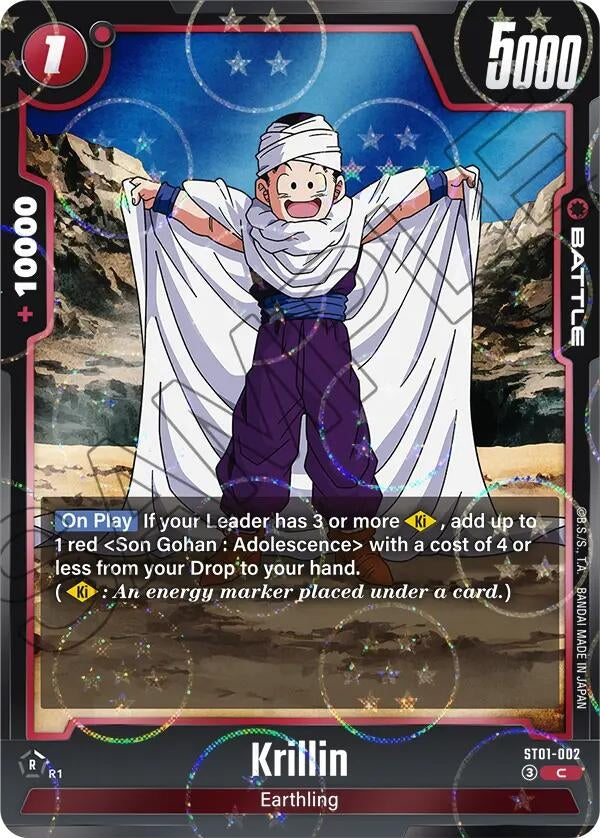 Image for Krillin (Dragon Ball Pattern) (ST01-002) (Story Booster 01) (ST01) - Dragon Ball Super: Fusion World