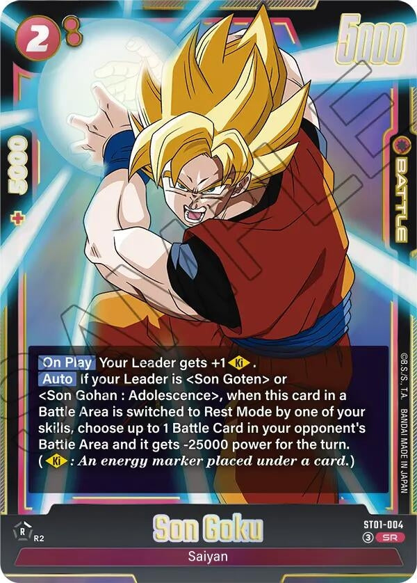 Image for Son Goku - ST01-004 (ST01-004) (Story Booster 01) (ST01) - Dragon Ball Super: Fusion World