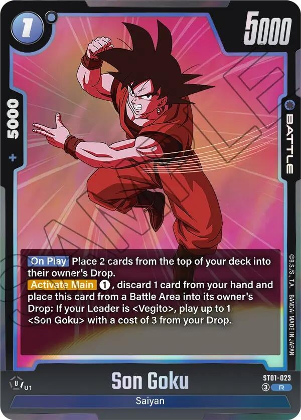 Image for Son Goku - ST01-023 (ST01-023) (Story Booster 01) (ST01) - Dragon Ball Super: Fusion World