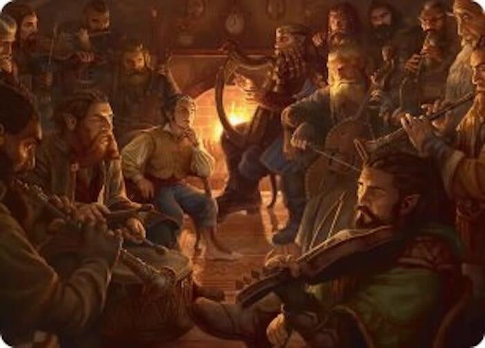 Image for An Unexpected Party Art Card (6) (Art Series: The Hobbit) (ASHOB) - Magic: The Gathering