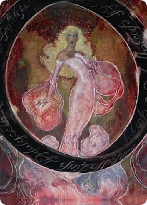 Image for Galadriel's Dismissal Art Card (29) (Art Series: The Hobbit) (ASHOB) - Magic: The Gathering