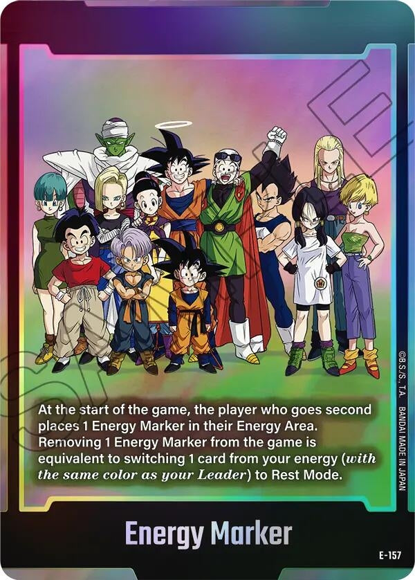 Image for Energy Marker (E-157) (E-157) (Fusion World Energy Markers) (DBSFW_EM) - Dragon Ball Super: Fusion World