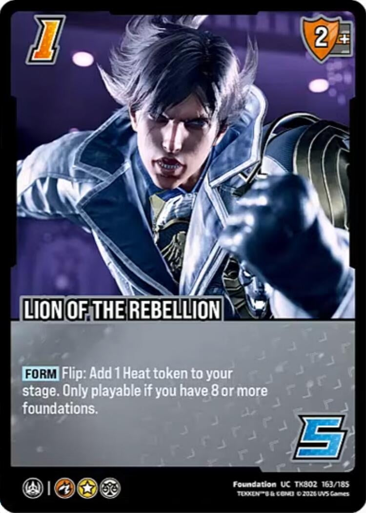 Image for Lion of the Rebellion (TK802 163/185) (TEKKEN 8) (TK8) - UniVersus