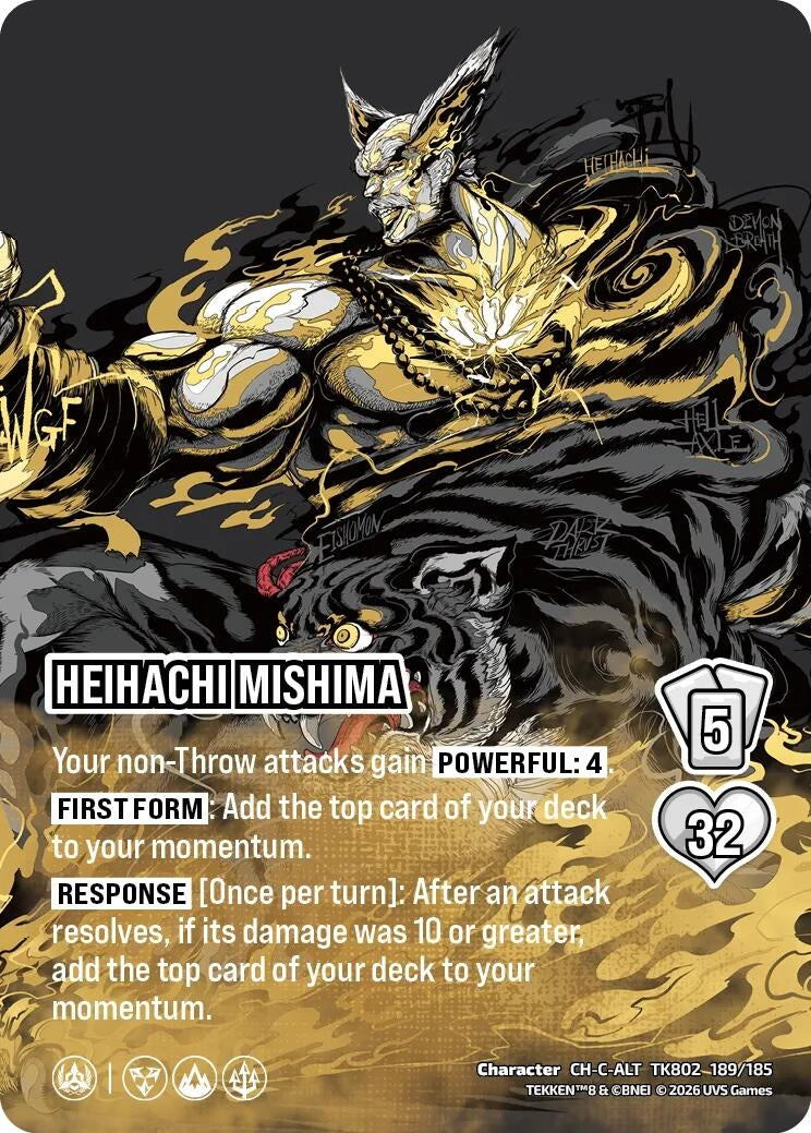 Image for Heihachi Mishima (TK802 18/185) (TEKKEN 8) (TK8) - UniVersus