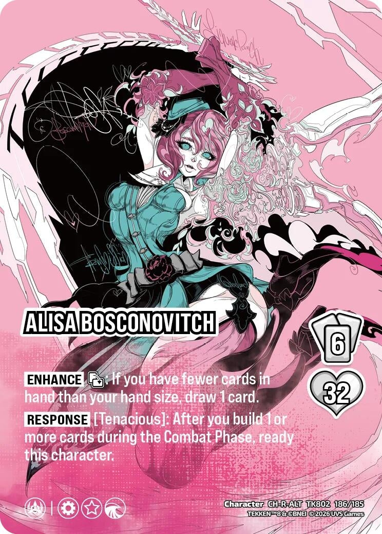Image for Alisa Bosconovitch (TK802 186/185) (TEKKEN 8) (TK8) - UniVersus