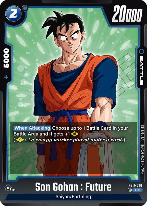 Image for Son Gohan : Future - FB11-030 (FB11-030) (Brightness of Hope) (FB11) - Dragon Ball Super: Fusion World