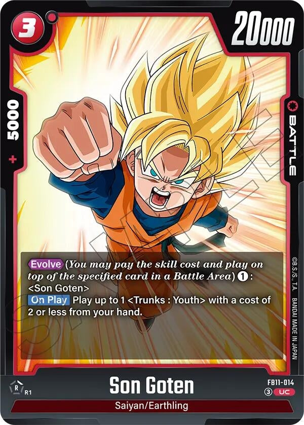 Image for Son Goten - FB11-014 (FB11-014) (Brightness of Hope) (FB11) - Dragon Ball Super: Fusion World