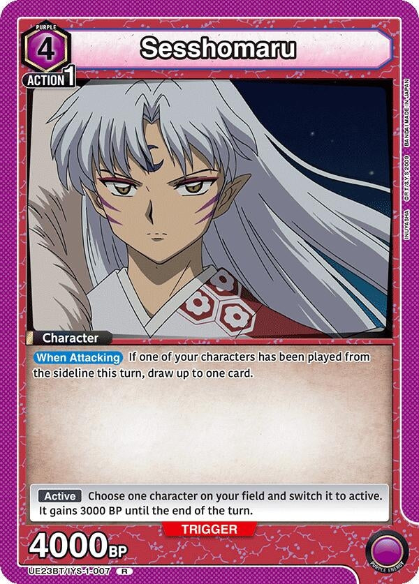 Image for Sesshomaru (007) (UE23BT/IYS-1-007) (UE23BT: Inuyasha) (UE23BT) - Union Arena