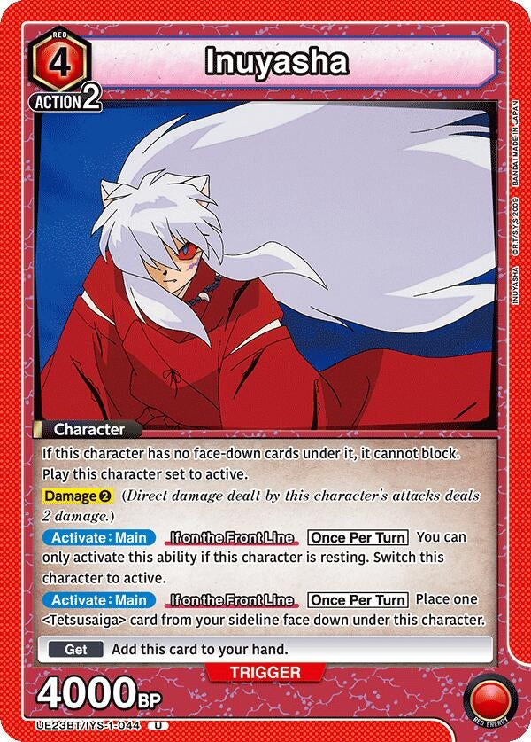 Image for Inuyasha (044) (UE23BT/IYS-1-044) (UE23BT: Inuyasha) (UE23BT) - Union Arena