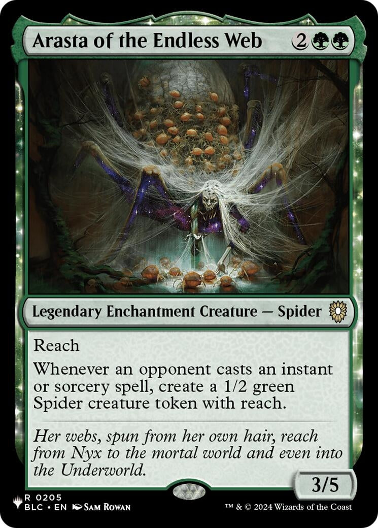 Image for Arasta of the Endless Web (205) (The List Reprints) (LIST) - Magic: The Gathering